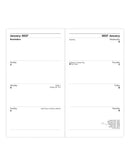 Letts Ladydate Medium Pocket Week to View Diary 2027 - English - Sunday Start