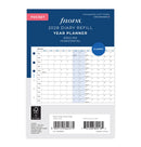 Filofax Horizontal Year Planner - Pocket 2028 English