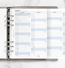 Filofax Vertical Year Planner - A5 2028 English