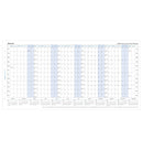 Filofax Horizontal Year Planner - A5 2028 English