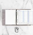 Filofax Horizontal Year Planner - A5 2028 English