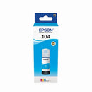 Epson 104 Ink Bottle EcoTank Cyan C13T00P240
