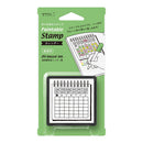 Midori Paintable Pre-inked Stamp - Calendar