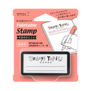 Midori Paintable Pre-inked Stamp (Half Size) - One Phrase of the Day