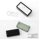 Midori Paintable Pre-inked Stamp (Half Size) - Keep Track of Time