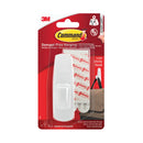 3M Command Adhesive Hook Large White with Two Adhesive Strips