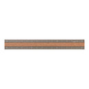 Midori 15cm Aluminum Wooden Ruler