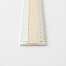 Midori 15cm Aluminum Wooden Ruler
