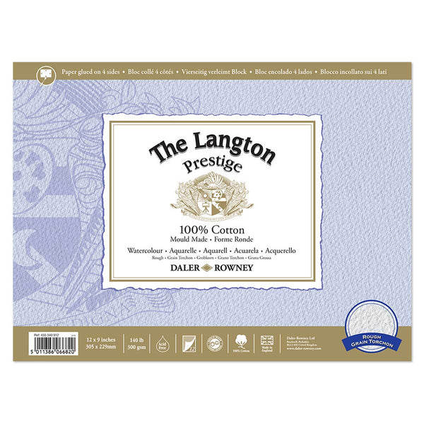 Daler-Rowney Langton Prestige Pad ROUGH 300gsm