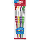 Faber-Castell Brush Set of 4 Soft Touch