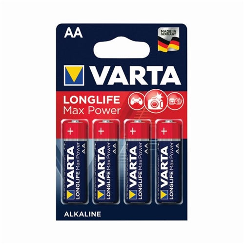Varta Longlife Max Power AA Battery (Pack of 4)