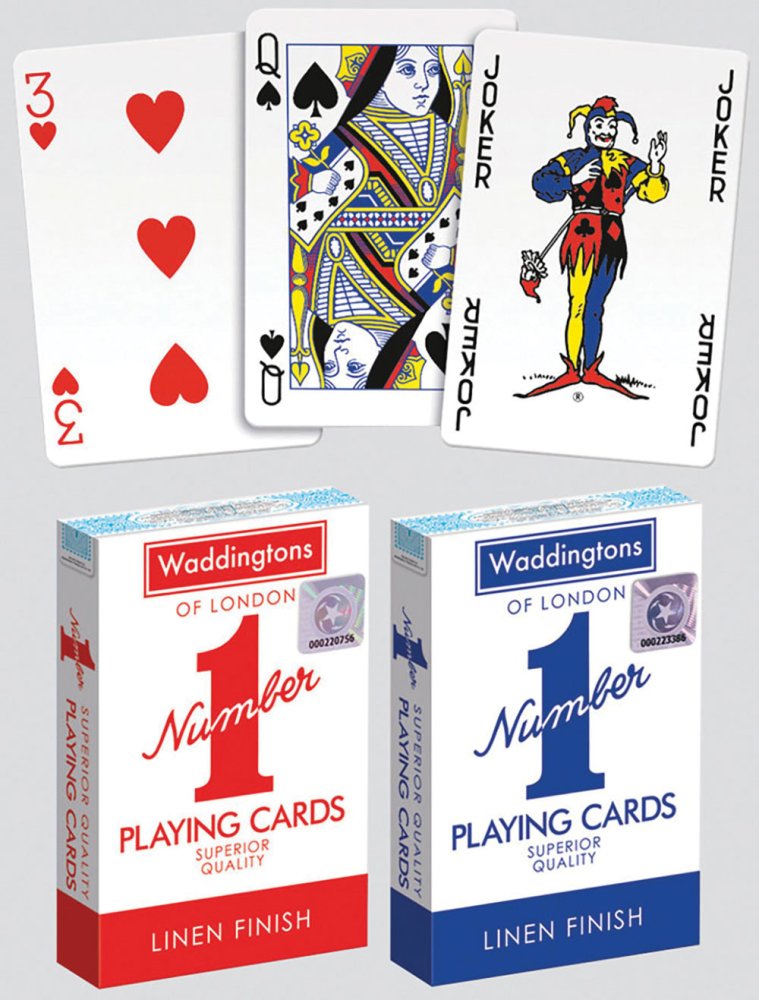 Waddingtons Number 1 Playing Cards