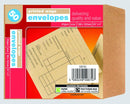 Printed Manilla Wage Envelopes 80gsm 108 x 102mm (50pk)
