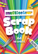 Club A4 Multicolour Scrap Book 48 sheets