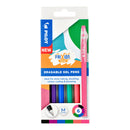 Pilot FriXion Ball Sticks Erasable Gel Pens - Medium (Wallet of 6)