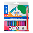 Pilot FriXion Ball Sticks Erasable Gel Pens - Medium (Wallet of 12)