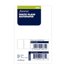 Filofax White Plain Notepaper