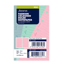 Filofax Fashion coloured ruled notepaper