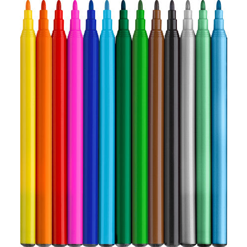 Faber-Castell Felt-tip pen dinosaur 10+3 + stickers
