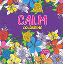CALM Relaxing Antistress Kids and Adult Colouring Book 21x21cm