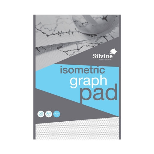 Silvine (A4) Student Graph Pad (90gsm) 50 Sheets