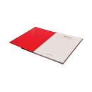 Black n' Red Wirebound Ruled Perforated Hardback Notebook A4