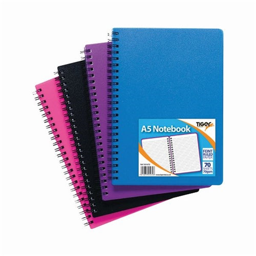 Sundry A5 Wiro Polypropylene Notebook