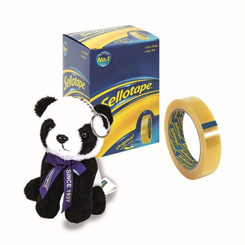 Sellotape Original Golden Tape 24mmx66m (Pack of 6) 1443306