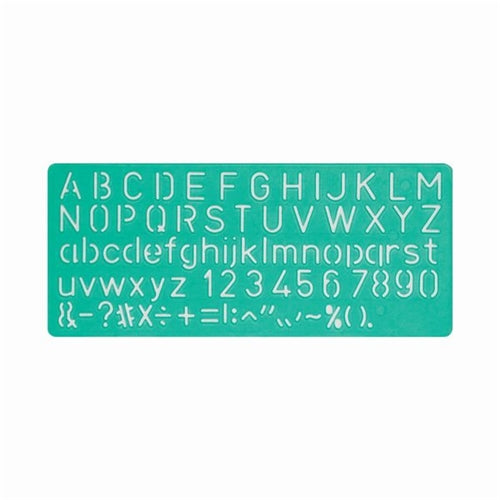 Linex Lettering Stencil Set 10/20/30mm (Pack of 3)