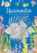 Squiggle A4 Adult Anti-Stress Colouring Book