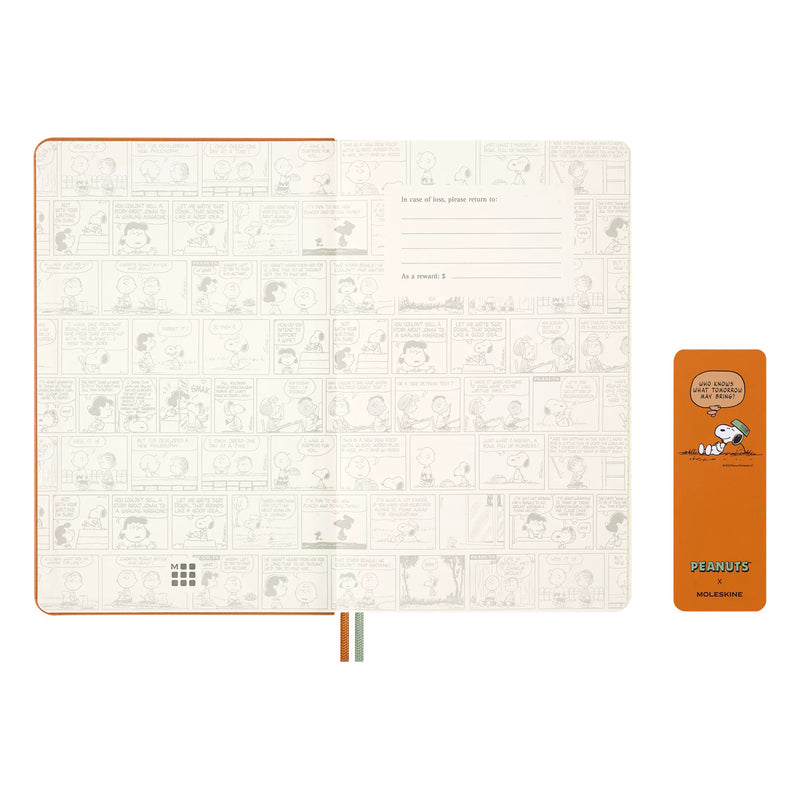 Moleskine Limited Edition Peanuts Hardcover Weekly Notebook Diary/Planner 12-Month 2026 - Large