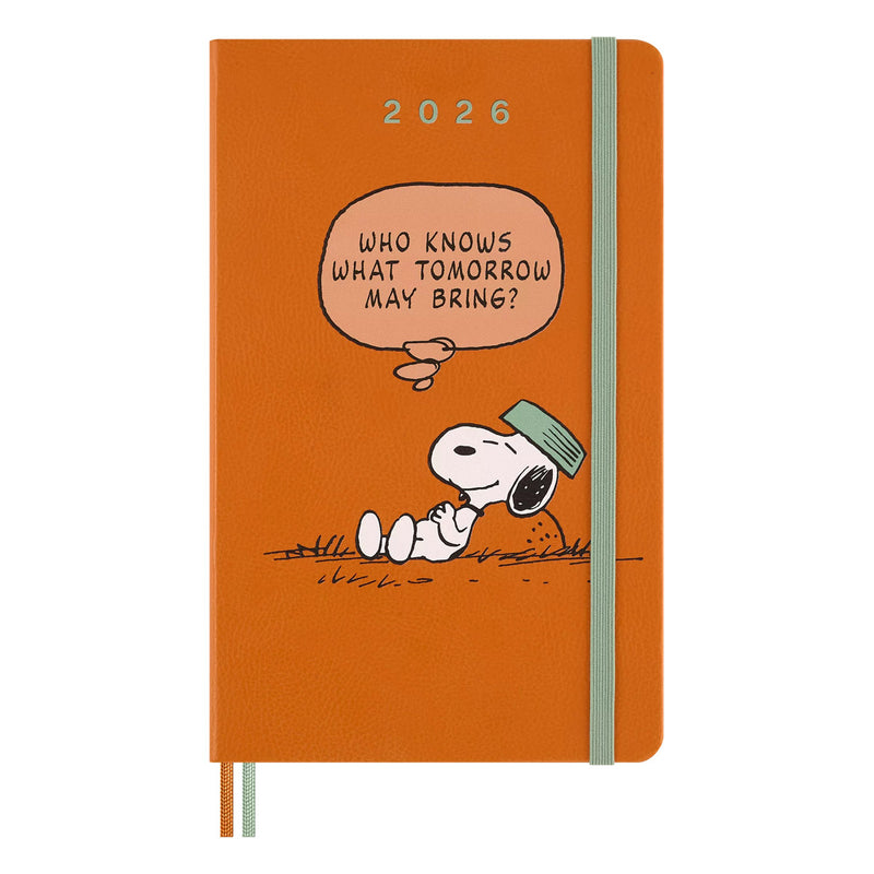 Moleskine Limited Edition Peanuts Hardcover Weekly Notebook Diary/Planner 12-Month 2026 - Large