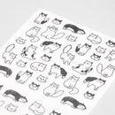 Midori Sticker Collection - Chat Cat 2594