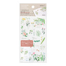 Midori Journaling Transfer Sticker - Flowering Plants 2632