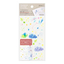 Midori Journaling Transfer Sticker -  Watercolour Starry Sky 2635