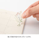 Midori Sticker Collection - Flower 2639 (2 Sheets)