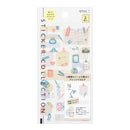 Midori Sticker Collection - Stationery 2640 (2 Sheets)