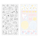 Midori Sticker Collection - Cute Motif 2644 (2 Sheets)