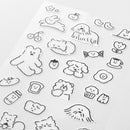 Midori Sticker Collection - Cute Motif 2644 (2 Sheets)