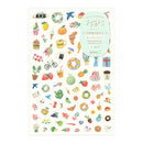 Midori Yuru Log Sticker - Motif (1 Sheet)