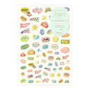 Midori Yuru Log Sticker - Feeling (1 Sheet)