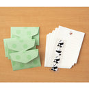Midori Mini Letter Set with Stickers - Panda 307
