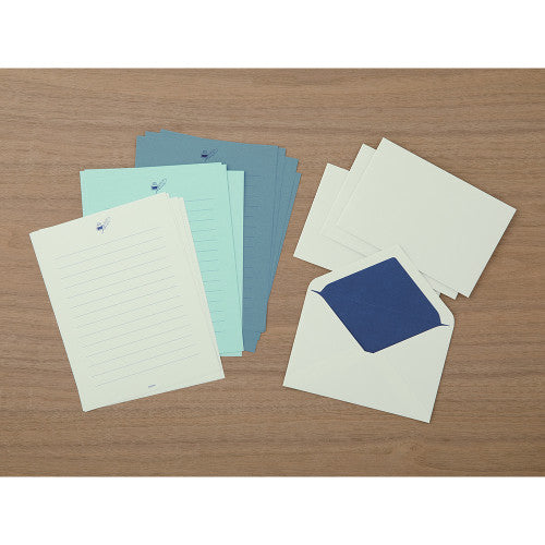 Midori Giving a Colour Letter Set - Colour of Blue 917