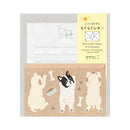 Midori Mini Letter Set with Stickers - Hungry Dog 936