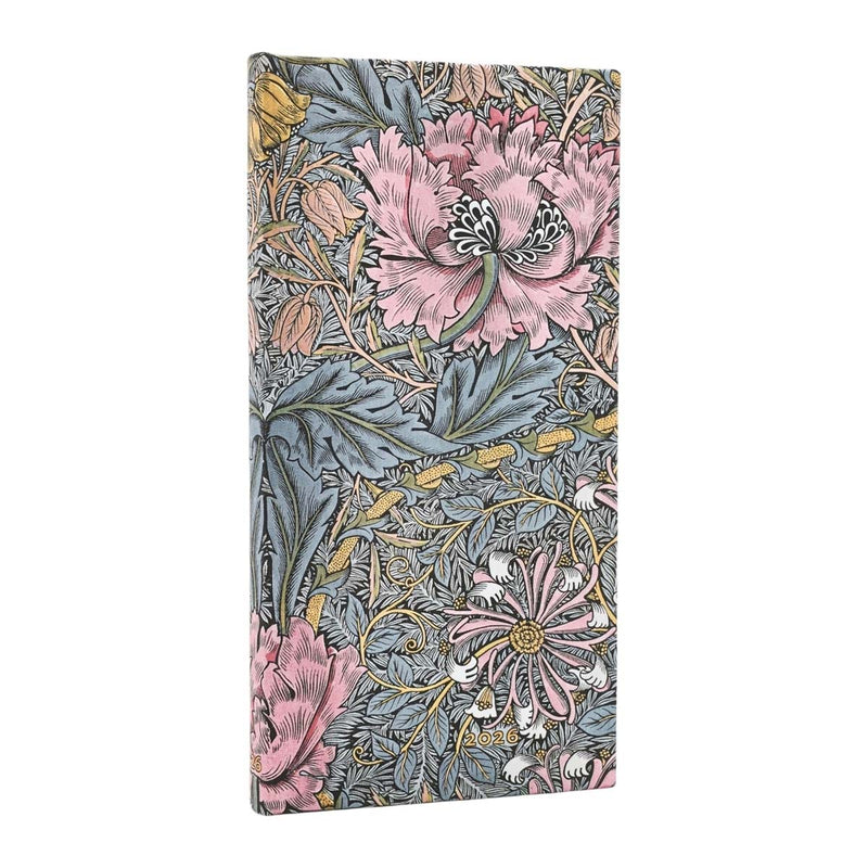 Paperblanks 2026 Slim Horizontal Weekly 12-Month Planner