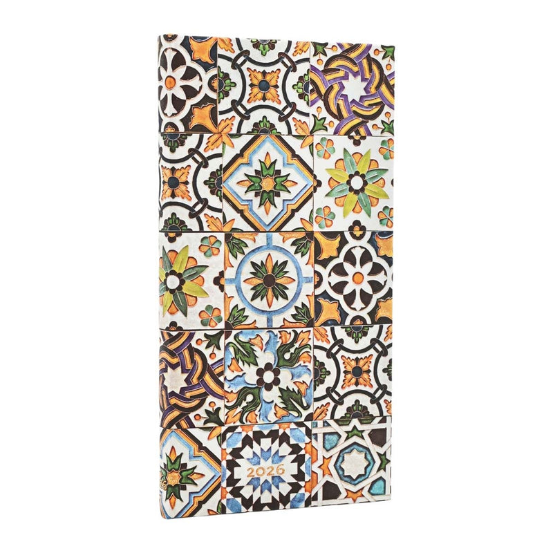 Paperblanks 2026 Slim Horizontal Weekly 12-Month Planner