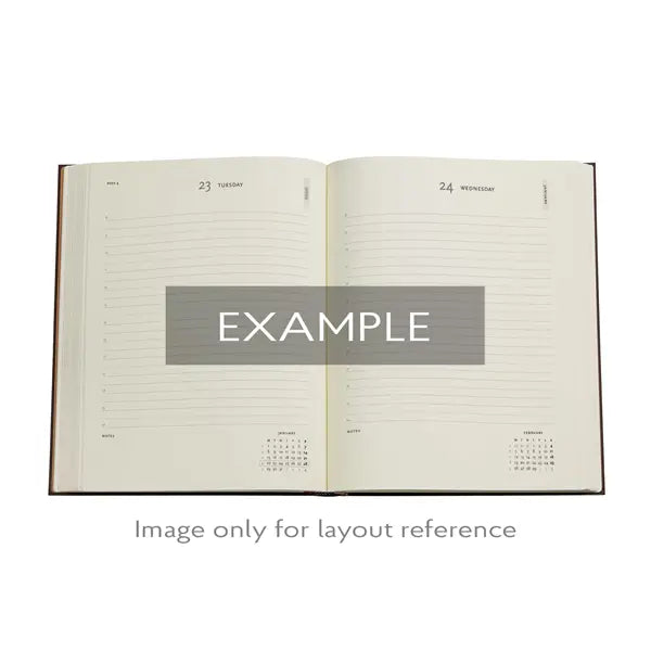 Paperblanks 2026 Midi Horizontal Day-at-a-Time 12-Month Planner