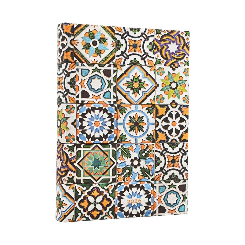 Paperblanks 2026 Midi Horizontal Day-at-a-Time 12-Month Planner