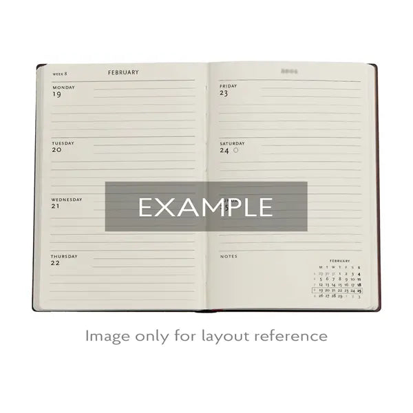 Paperblanks 2026 Midi Horizontal Weekly 12-Month Planner