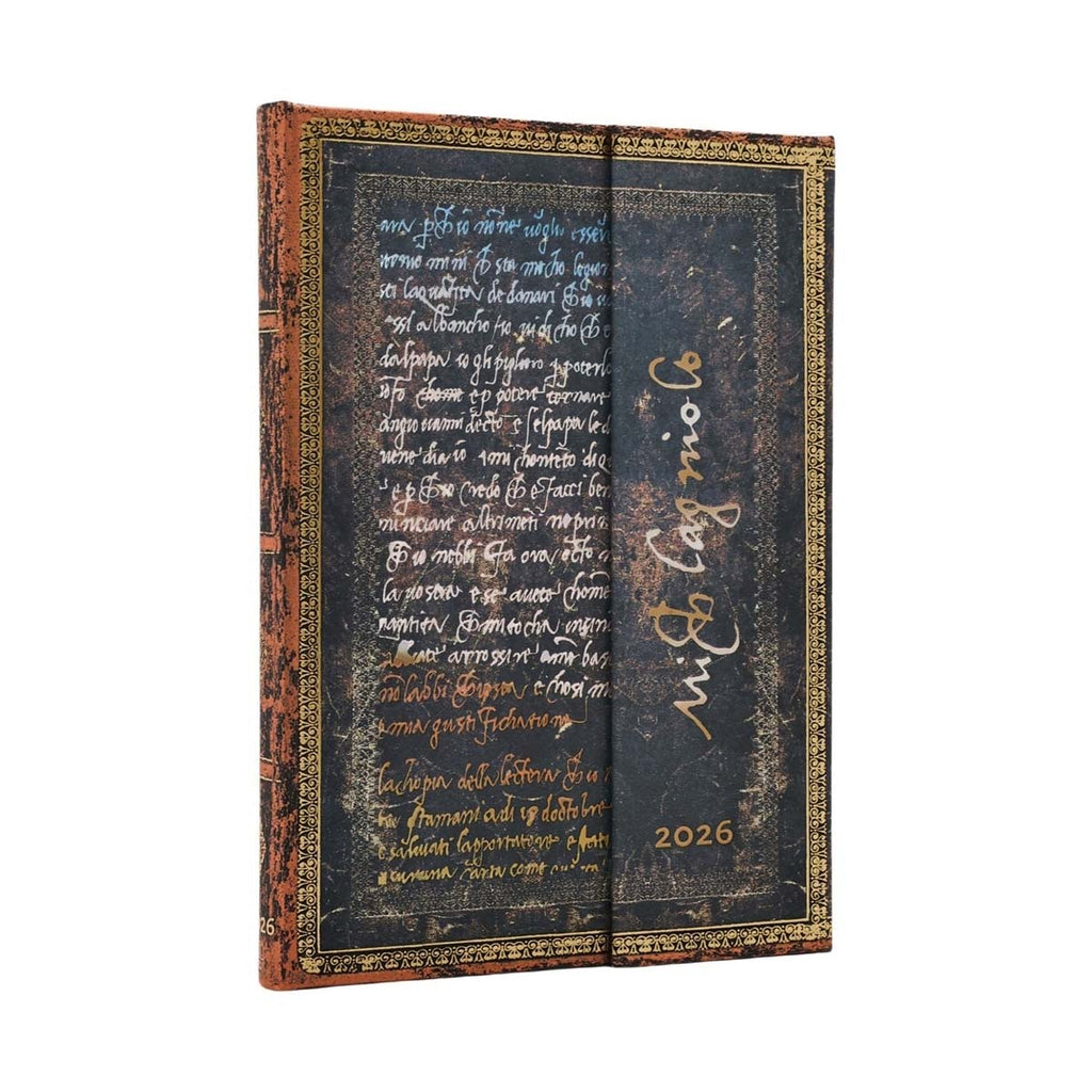 Paperblanks Reporter Paperblanks 2026 Midi Verso Weekly 12-Month Planner